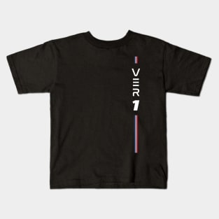 Max Verstappen With Dutch Flag - F1 2023 Kids T-Shirt